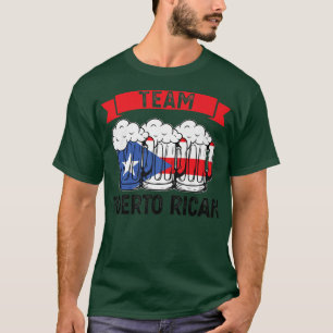 メンズチームプエルトリカビール Tシャツ