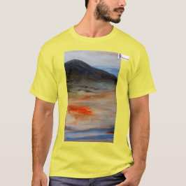 メンズットダークマウンテンデザイン Tシャツ