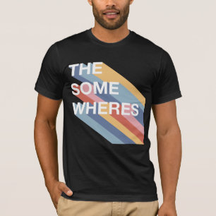 メンズツアーティー – ダークシャツのライト文字 Tシャツ