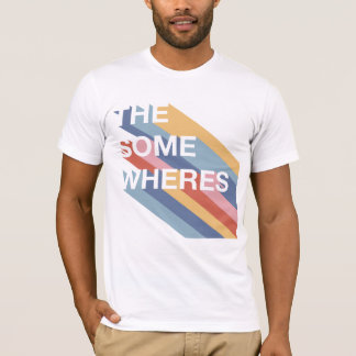 メンズツアーティー – ライトシャツ用の暗い文字 Tシャツ