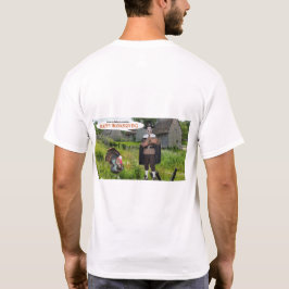 メンズティー幸せな感謝祭トルコ Tシャツ