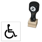 メンズディスエーブル標識 ラバースタンプ (押印)