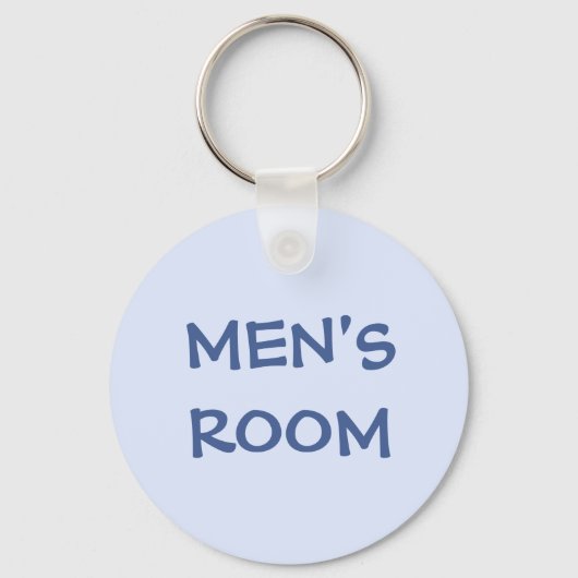 メンズトイレのキーチェーン キーホルダー (正面)
