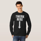 メンズトゥエルクヒアアダルト踊り1 Tシャツ (正面フル)