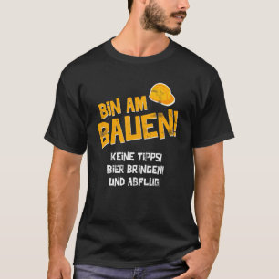メンズトッピングアウトパーティー建物ビール Tシャツ