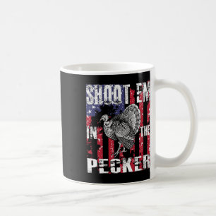メンズトルコ狩りペッカーハンターでEmを撃つ コーヒーマグカップ