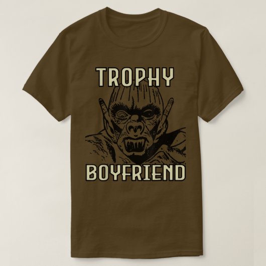 メンズトロフィーボーイズゾンビモンスターBF Tシャツ (デザイン正面)