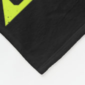 メンズドミントンパパ通常のパパだけのようなクール フリースブランケット (角)