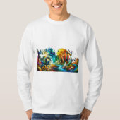 メンズドラゴンTシャツ Tシャツ (正面)