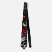 メンズドレスタイハインディーラインザードメドウズザディ ネクタイ (正面)