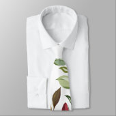 メンズドレスタイホワイトローズ金ゴールド幾何学的フローラF ネクタイ (タイ)