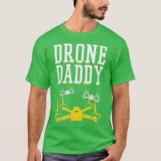 メンズドローンパイロットパパ通常のパパギフトのように Tシャツ