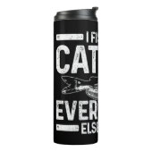 メンズナマズ魚釣りカマズおもしろいことわざフィッシュ タンブラー (回転左)