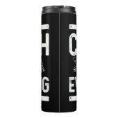 メンズナマズ魚釣りカマズおもしろいことわざフィッシュ タンブラー (裏面)