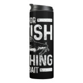 メンズナマズ魚釣りカマズおもしろいことわざフィッシュ タンブラー (回転右)