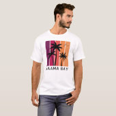 メンズナマベイヴィンテージサンセットTシャツ Tシャツ (正面フル)