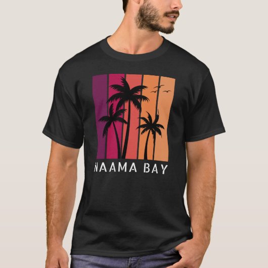 メンズナマベイヴィンテージサンセットTシャツ Tシャツ (正面)