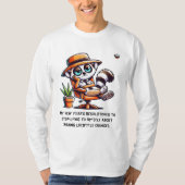 メンズニューイヤー正真正銘の解像度Tシャツ Tシャツ (正面)