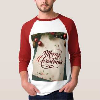 メンズニュールッククリスマスTシャツ Tシャツ