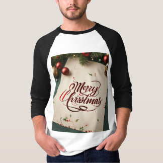 メンズニュールッククリスマスTシャツ Tシャツ