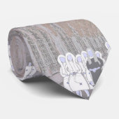 メンズヌンアートネクタイ「ウェストミンスターアビー姉妹」 ネクタイ (ロール)