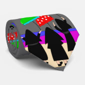 メンズヌンアートネクタイ, "雨を期待" ネクタイ (ロール)