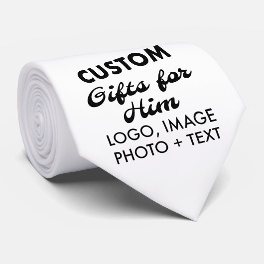 メンズネックタイカスタムのプレゼント ネクタイ (ロール)