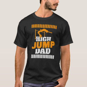 メンズハイジャンプパパトラック及びフィールドハイジャンパー脂肪 Tシャツ