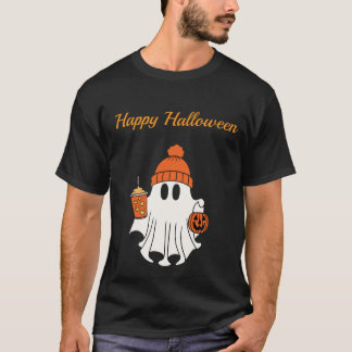 メンズハッピーハロウィンTシャツ Tシャツ