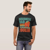 メンズハバニーズパパ好き Tシャツ (正面フル)