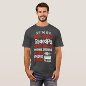 メンズハム無線操縦士ホビイスト受信機 Tシャツ (正面フル)