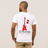 メンズハリケーンのTシャツ Tシャツ (裏面フル)