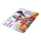 メンズハロウィーンキングスケルトン不気味 バスマット (アングル)