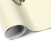 メンズハンドジェスチャーヴィンテージアートコラージュ ラッピングペーパー (ロールコーナー)