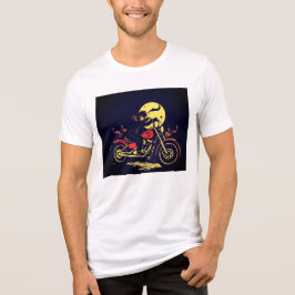 メンズバイカーチシャツデザイン トライブレンドTシャツ