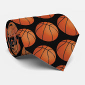 メンズバスケットボールのテーマ ネクタイ (ロール)