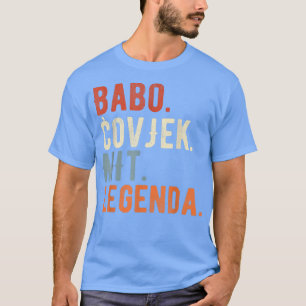 メンズバボニアファーザーボスニアパパボスナ Tシャツ