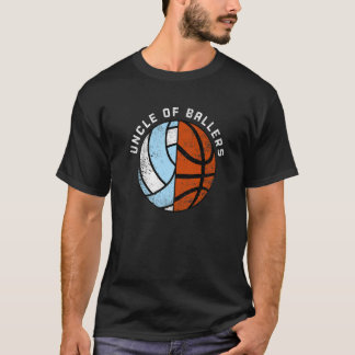 メンズバレーバレーバスケットボールアンクル Tシャツ