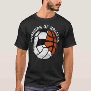 メンズバレーボールサッカーバスケットのバレッジグランドパ Tシャツ