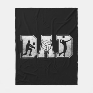メンズバレーボールパパファミリーサッカーチームプレーヤーSp フリースブランケット