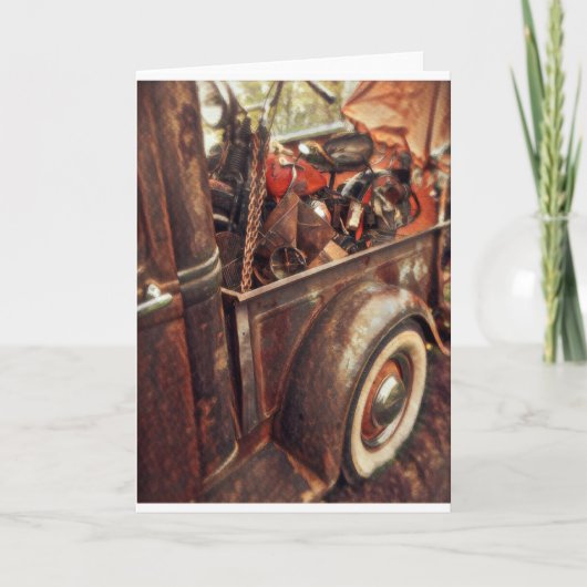 メンズバースデーカード カード (正面)