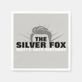 メンズバースデーパーティーカクテルナプキン スタンダードカクテルナプキン
