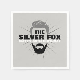 メンズバースデーパーティーカクテルナプキン スタンダードカクテルナプキン