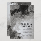 メンズバースデーパーティー 招待状 (正面/裏面)