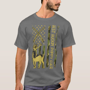 メンズバ最高のックPAPPYエバー鹿狩りバッキングC Tシャツ