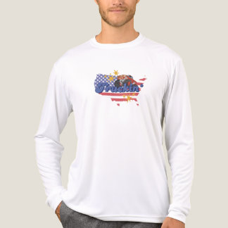 メンズパトリオティックトラック長袖 トライブレンドＴシャツ