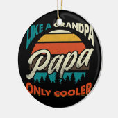 メンズパパおじいちゃん専用クールヴィンテージ セラミックオーナメント (左)