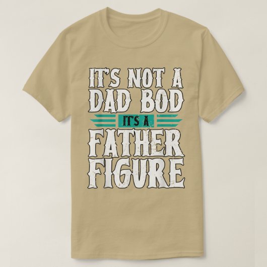 メンズパパじゃない父親の姿だ Tシャツ (デザイン正面)
