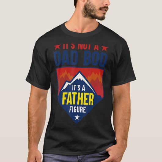 メンズパパじゃない父親姿パパJ Tシャツ (正面)