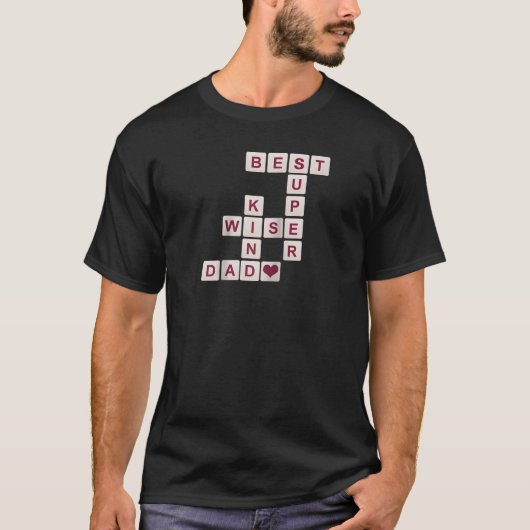メンズパパギフト娘から息子からキッズベス Tシャツ (正面)